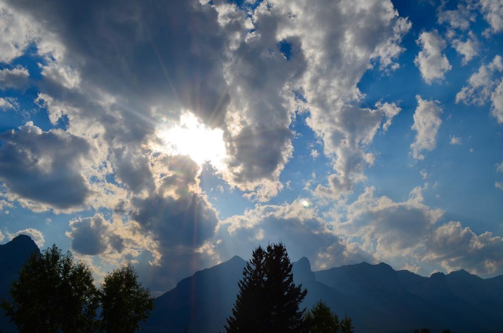 Sunset And 3* Canmore